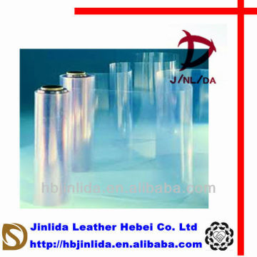 transparent roll of soft pvc calendering plastic packing foil