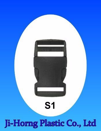 Plastic quick release seat belt clip buckle