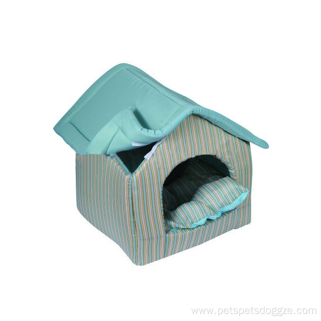 dog bed pet selling detachable house strip bed