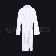 Hotel Cotton Shawl Collar Bathrobe