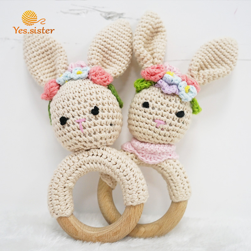 Crochet Bunny Teether