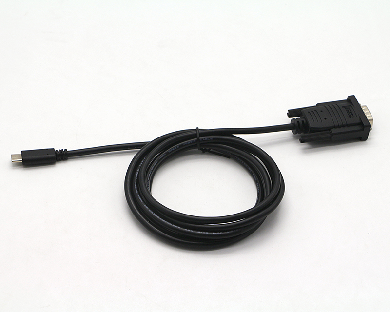 Factory Custom Plug and Play  FTDI DB9  Micro MINI type C USB to RS232 Serial Cable for Programming