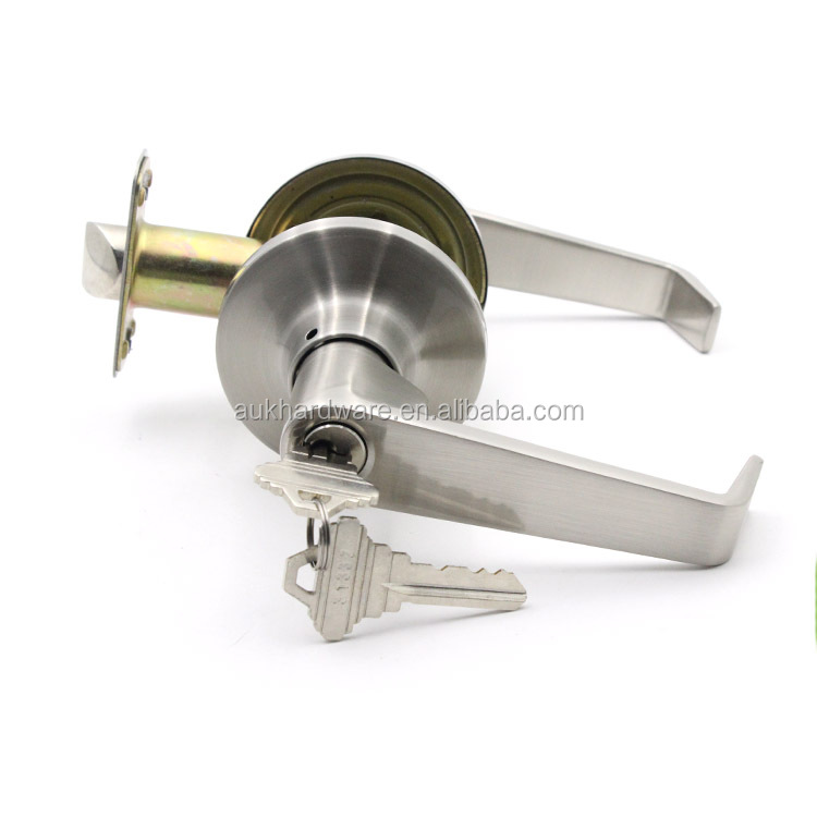 American style Zinc alloy lever handle door lock