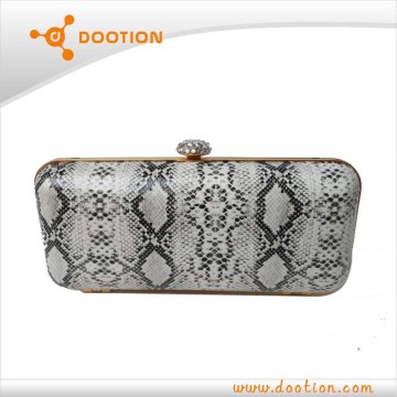 fashion clutch bag hard case