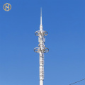 Galvanized Monopole Radio Tower