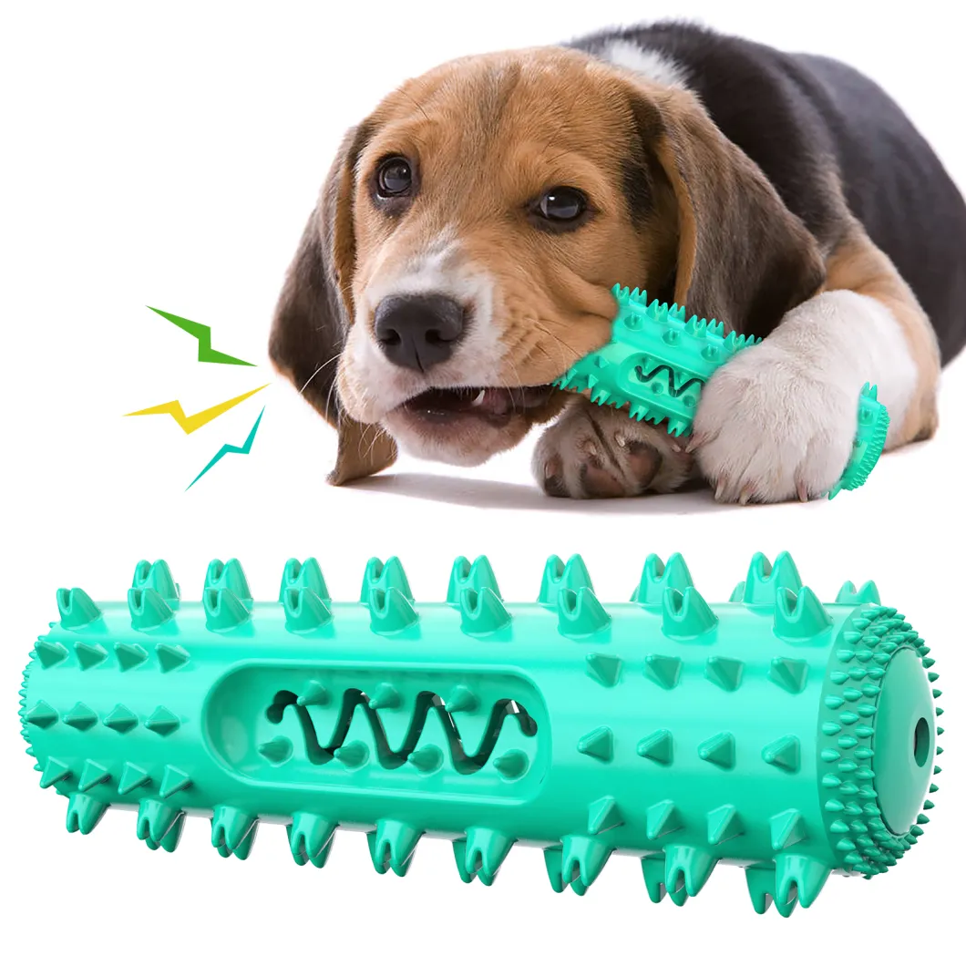 Pet Supply Squeaky Corn-Shaped Pet Toothbrush Dog Chew Pet Toys