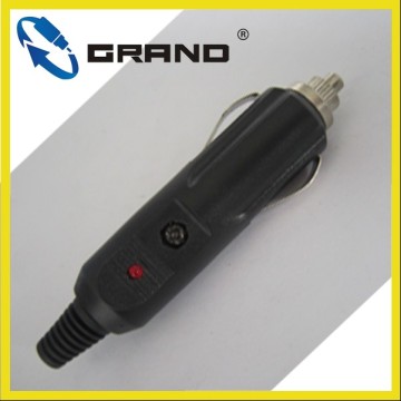 auto cigarette plug car cigarette plug with fuse,grande lighter,a cigarette lighter