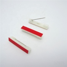 Factory Supply 31mm White Plastic Adhesive Safety Pin