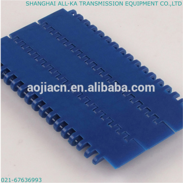 Plastic Flat Top Modular Conveyor Belt / Tablet Dynamic Transition