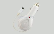 Truck Vehicle 12V Retractable Micro USB Charger / Micro USB