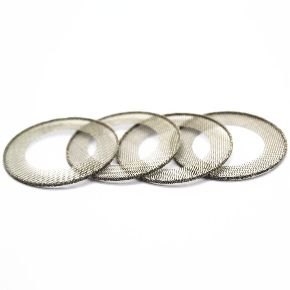 Customized metal mesh filter disc