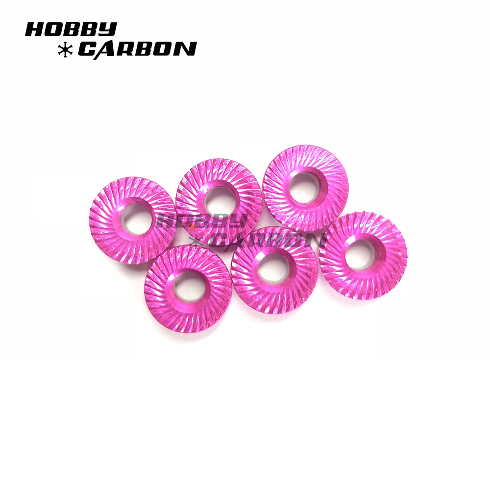 Coloful Self Lock Aluminum Hex Nut with Flange