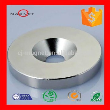 speaker button neodymium magnet, button ndfeb magnet