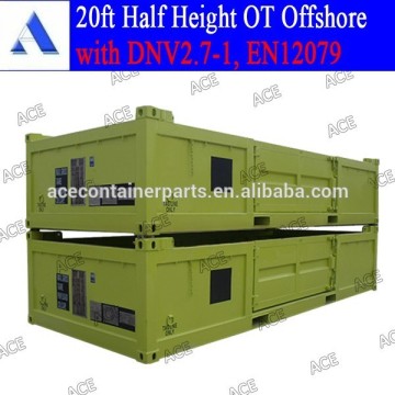 20ft half height offshore container