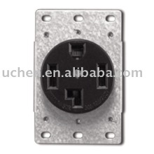 NEMA 14-30R industrial socket
