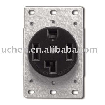 NEMA 14-30R industrial socket
