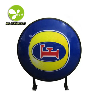 Custom Outdoor Vacuum Formed Street Light Advertising Light Box