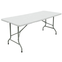 HDPE 8ft Trestle Folding Dining Tables for Outdoor Wedding Events - Plastic Tables for Sale