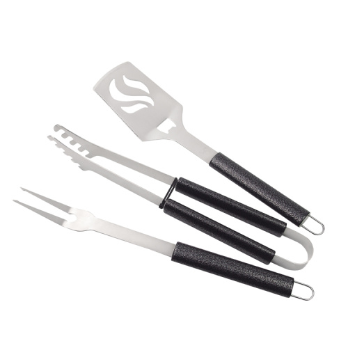 3 Stück hochwertiges Edelstahl-Grill-Toolset