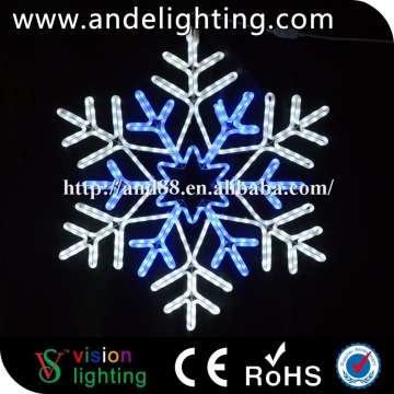 Christmas snowflake lights for shopping mall decorations