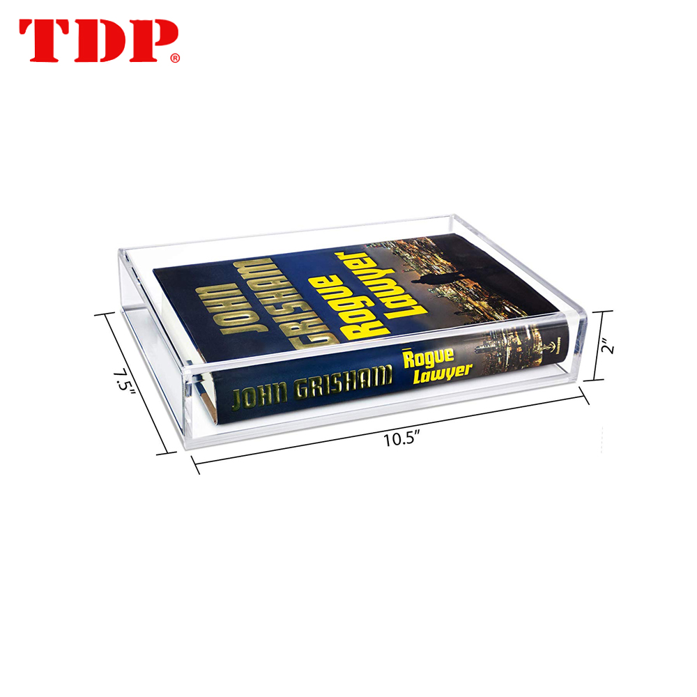 Acrylic Table Top Display Case for Collectable Book