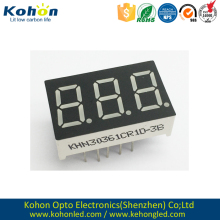 Good reliability common cathode various size and color LED seven segment display