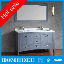 Modern American Pine Wood Bathroom Cabinets Hot Sale