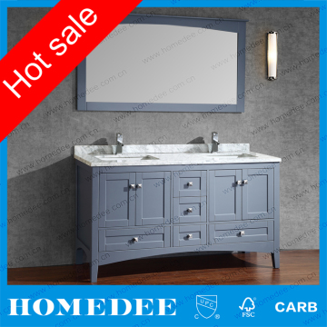 Modern American Pine Wood Bathroom Cabinets Hot Sale