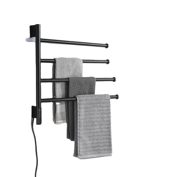Smart Wall-Mounted Rotatable Electric Towel Rack