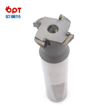 PCD elastic groove milling forming cutter metal