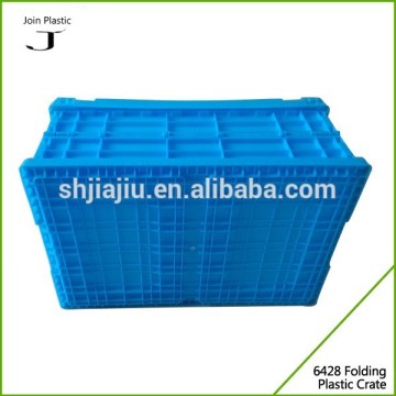 Durable foldable plastic trays