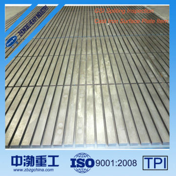 splicing Cast Iron Surface Plate ,outsize Cast Iron Surface Plate, T slotted Cast Iron Surface Plate