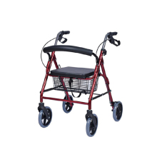 Home Care Walking Aid Aluminum Alloy Rollator