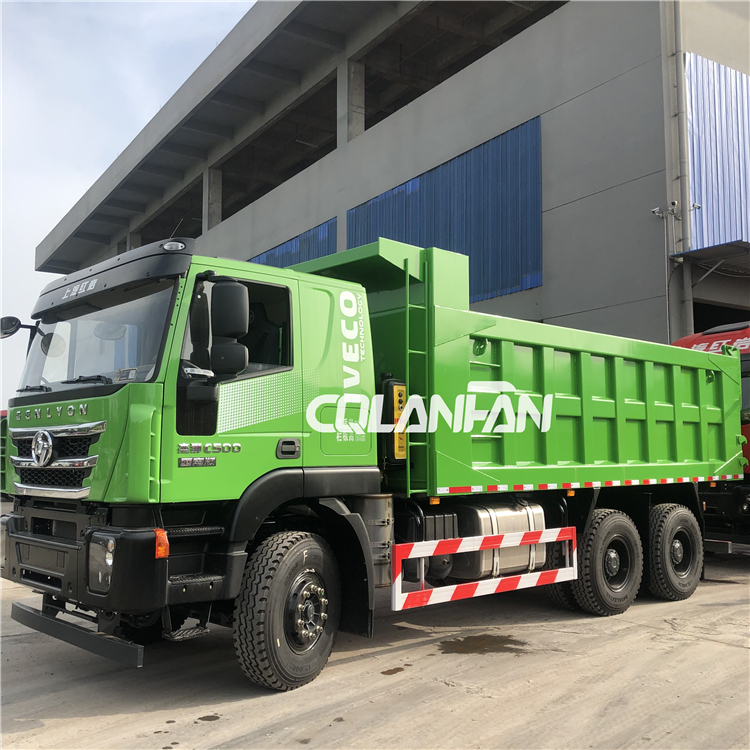 HONGYAN KINGKAN 10 wheeler 340hp dump truck heavy duty tipper truck for sale