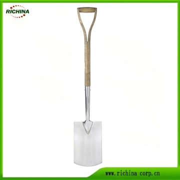 English Traditional Style Stainless Digging Spade