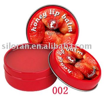 Tin lip balm