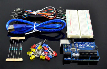 Arduino Starter Kits , Electronic Diy Tool Kit With Uno R3 Development Board