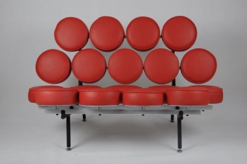 red mashmallow modern sofa