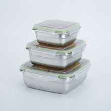 Air Tight Leakproof Stainless Steel Food Container