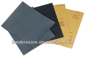 silicon carbide Wet and Dry Abrasive Paper