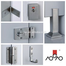 304 stainless steel toilet cubicle hardware