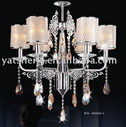 CE High quality hanging lamp Luxury big Crystal Chandelier Light