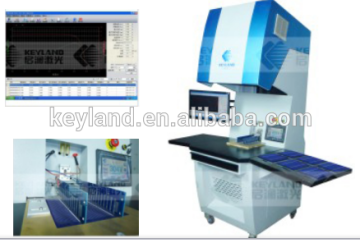 Solar cell test analyzer apparatus for pv cell sorting