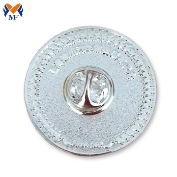 Blank Metal Button Pin Badge With Safety Pin