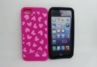 Black Iphone 5S Silicone Cellular Phone Cases / Marc By Mar
