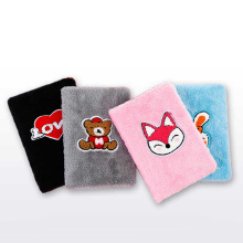 Cute Fluffy Notebook with Custom Design Stationary Gift Set Color Printing