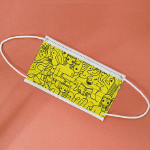 Non Woven Medical Active Carbon Filter Face Mask