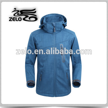 Softshell Jacket: Micro fleece bonded Softshell Jacket