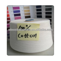 100% cotton ring spun yarn