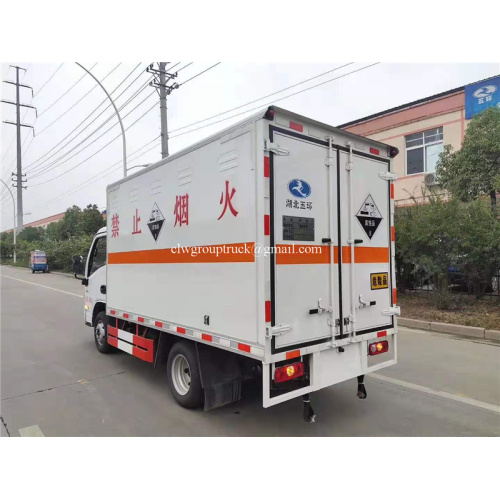 4x2 Delivery Cargo Van Truck สำหรับสินค้าอันตราย